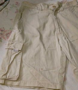 Men's Khaki Cargo Shorts