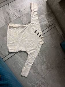 Zara Cream Floral cheongsam