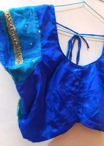 Blue Heavy Net Saree💙