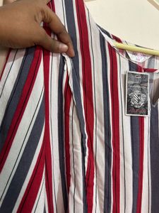 Feeding Striped Tunic Top