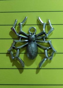 A Spuder Steel Pendant
