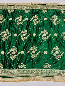 Green Embroidered Salwar Kameez