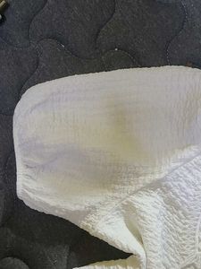 White Puff Sleeve Blouse