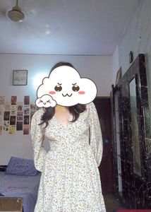 Floral Print Dress🌸🌺👗