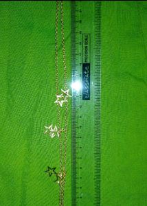 Gold Star Charm Chain