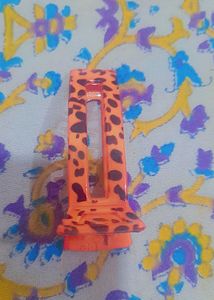Leopard Print Hair Clip
