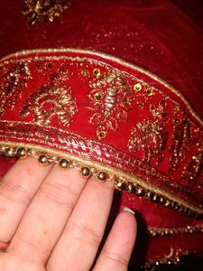 Heavy bridal lengha
