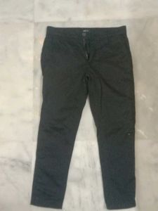 Men's Dark Grey Casual Pants