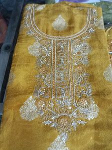 Golden Yellow Salwar Kameez