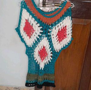 Crochet Colorful Top