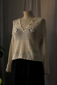 Crochet Knit Sweater