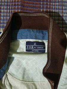 Patterned Polo Shirt