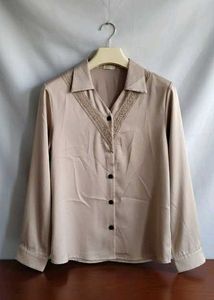 BRANDED Silk Top XL