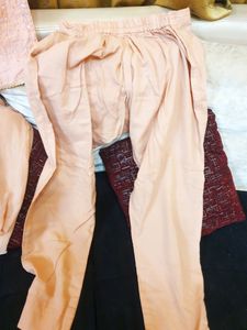 Light Pink Embellished Kurti