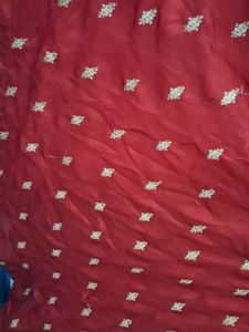 Elegant Maroon Embroidered Dress