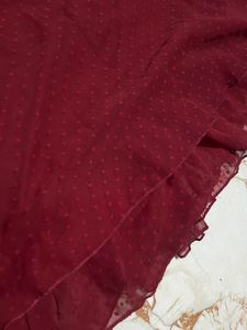 Maroon Dress