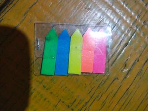 pinterest Cute White Pouch with sticky notes pad