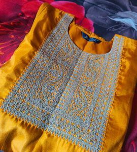 Elegant Yellow Kurta