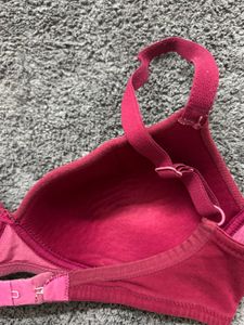 Burgundy Comfort Bra