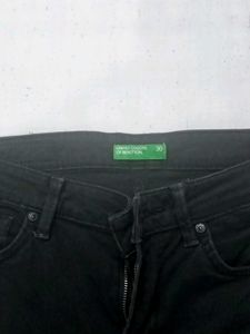 Benetton Black Jeans