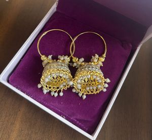 Jhumka Hoop Earrings