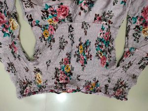 Off Shoulder Long Top