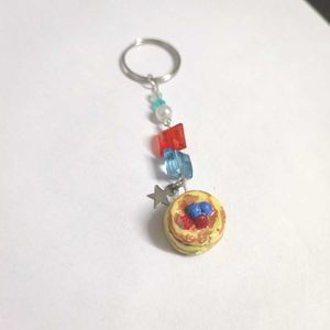 Pancake Charm Keychain 🥞🫐🍓