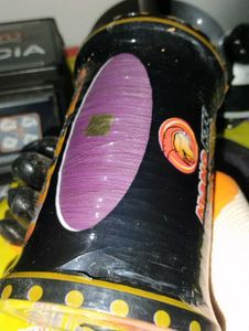 Chinese Plastic Purple Manjha With Golden Chip