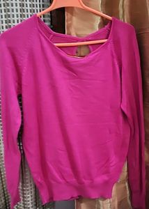 Pink Knit Sweater