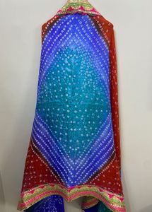 Silk Bandhani Dupatta