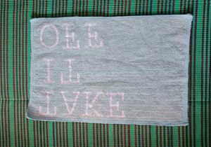 &#34;Take It Off&#34; Bath Mat