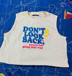 Cute Graphic Print Tank Top