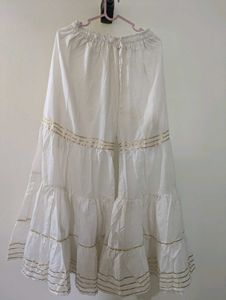 White Cotton Sharara