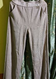 Corduroy Wide-Leg Trousers