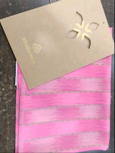 Pink Ikat Fabric