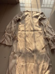 Elegant Beige Dress