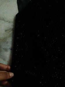 Black Velvet Top