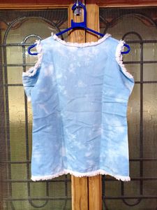 Denim Top (Size: M)