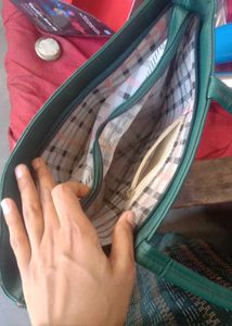 Elegant Green Tote Bag