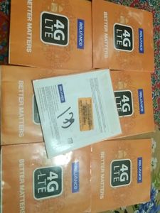 Pack Of 5pice 4G Dummy Sim