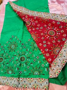 Green Saree
