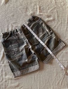 Military print shorts