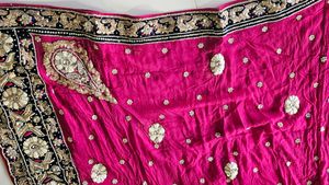 handwork navy blue Lehenga Choli