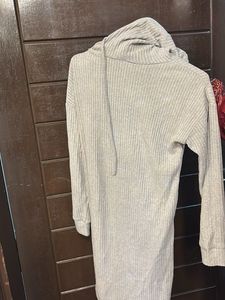 Gray Hoodie Dress