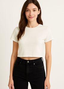 H&M Cropped T Shirt