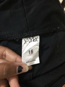 Sports Black Leggings