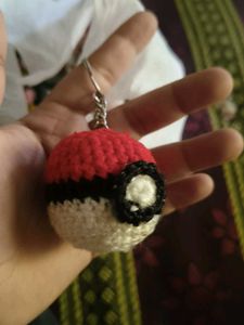 Poke Ball Keychain