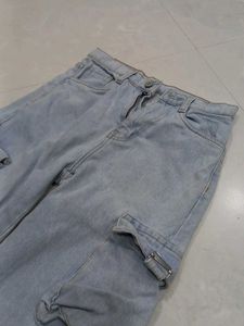 Cargo Denim Pants