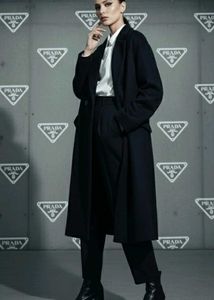 PRADA Black Overcoat