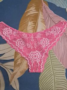 Lace Trim Panties - 5 Pack in imported fabric
